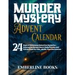 Murder Mystery Advent Calendar 2025: 24 Days of Christmas Detective Mysteries - Interactive Escape Room Daily Puzzles and Crime Clues for kids, adults, men and women