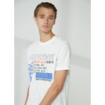 Murphy & Nye Erkek T-Shirt 5003041134, Beyaz, M