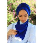 Mursen Bone Şal Hazır Tesettür Giyim Tasarım Bone Saks - Özel Tasarım- Yeni Model Tesettür Giyim