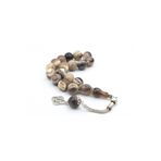 Murty99 Kamçılı Küre Kesim Bufalo Boynuzu Efe Maskot Tesbih 14 Mm