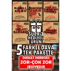 MUS Kutu Oyunları 5 Farklı Dava Tek Pakette Dedektif Oyunu Katil Kim Suçlu Bulma Kutu Oyunu Zor Seviye Dava Dosyası