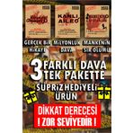 MUS Kutu Oyunları Dedektif Oyunu 3 Farklı Dava Dosyası Tek Paket Cinayet Çözme Katil Kim Suçlu Bulma Oyunu HEDİYE