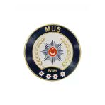 Muş Polis Kol Arması 3D Plastik Tpu, Yeni Tip, Cırtlı, Standart Ölçü, 1.Sınıf Kalite