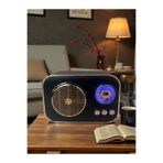 MUS10 Nostaljik Görünümlü Retro Radyo TF Kart Bluetooth USB FM Radyo Destekli Küçük Boy Nostalji Radyo
