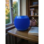Mus10 Taşınabilir Bluetooth Hoparlör Mini Ses Bombası Ledli Fm Radyo/sd Kart/usb/aux Bluetooth Speaker - Mavi