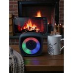 Mus10 X-911 Taşınabilir Bluetooth Hoparlör Ses Bombası Ledli Fm Radyo/sd Kart/usb/aux Bluetooth - Siyah
