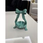 Mus3D Şık Sunum Fiyonklu Lokumluk ve Çikolatalık - (1 Adet) 10 Renk Seçeneğiyle (Boyut 10 Cm) - (No Color) - çam yeşili