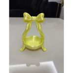 Mus3D Şık Sunum Fiyonklu Lokumluk ve Çikolatalık - (1 Adet) 10 Renk Seçeneğiyle (Boyut 10 Cm) - (No Color) - sarı
