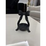 Mus3D Şık Sunum Fiyonklu Lokumluk ve Çikolatalık - (1 Adet) 10 Renk Seçeneğiyle (Boyut 10 Cm) - (No Color) - siyah