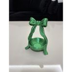 Mus3D Şık Sunum Fiyonklu Lokumluk ve Çikolatalık - (1 Adet) 10 Renk Seçeneğiyle (Boyut 10 Cm) - (No Color) - yeşil
