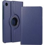 Musal Lenovo Tab M10 Plus TB-125F TB-128F 3. Jenerasyon Dönen Standlı 360 Lacivert Tablet Kılıf