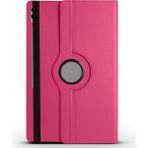 Musal Tab S10 Ultra (X920) / S9 Ultra (X910) / Tab S8 Ultra Uyumlu Dönen Standlı 360 Tablet Kılıf - Pembe
