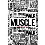 Muscle Exercise Logbook: Fitness Journal, Gym & Nutrition Log Diary | Workout and Record Your Progress | Set Your Goals | Men & Women | Keep Healthy & ... x 9" (Healthy Lifestyle, Band 14): Volume 14