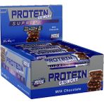 Muscle Station Supreme Crunchy Protein Bar 40 gr x 24 Sütlü Çikolata Yüksek Proteinli Pratik Atıştırmalık