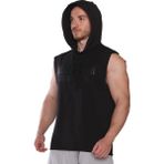 MuscleCloth Kapüşonlu Siyah Sweatshirt