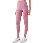 MuscleCloth Nova Seamless Desenli Push-Up Tayt Pembe