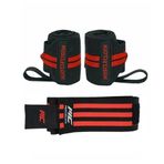 MuscleCloth Pro Wrist Wraps + Pro Knee Wraps Diz Bandajı