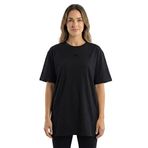 MuscleCloth Training Kadın Oversize T-Shirt Siyah L