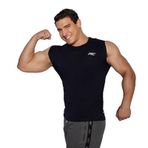 MuscleCloth Training Kolsuz Lacivert T-Shirt