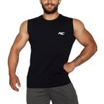 MuscleCloth Training Kolsuz Siyah T-Shirt
