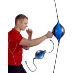 MuscleForge® Yetişkinler için boks torbası, boks antrenmanı için hız topu, yumruk topu, hızlı ve refleks antrenmanı için şişirilebilir asılı boks topu