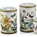 Muse Garden 2'li Kavanoz Set 16CM 13,8cm Porselen Vakum - Yeşil