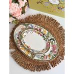Muse Garden Oval Sunum Tabak 2'li - 250 ml - Çok Renkli