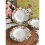 Muse Garden Yemek Tabak 6'lı - 250 ml - Çok Renkli