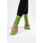 Muse Of Socks Caldo Yeşil pilates ve yoga çorabı - Standart