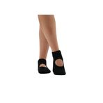 Muse of Socks M'Gems Kısa Kaydırmaz Tabanlı Spor Çorabı (Siyah)