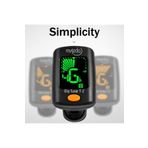 Musedo T-2 Digital Tuner Gitar Ve Ukulele Akort Aleti Kromatik
