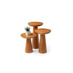 Mushroom 3'Lü Zigon Sehpa