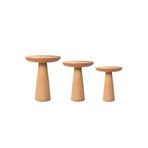 Mushroom Üçlü Zigon Sehpa