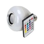 Music Bulb Bluetooth Hoparlör Akıllı LED Ampul Lamba - Beyaz