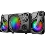 Music D.J. Music D.j SP60 2+1 Bluetooth Ses Sistemi 12W Renkli Işıklar ve USB SD FM Özellikleriyle