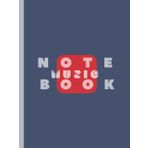 Music Notebook : Three red dot: Wide Staff : Music Writing Hardcover Notebook * blank Sheet Music Notebook * Wide Staff Blank Manuscript Paper * 13 Staves per page * 8.25" x 11" * 102 Pages