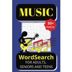 MUSIC WORD SEARCH BOOK: OVER 50 WORD SEARCH PUZZLES | All Different Genres | Covering a Wide Span of Years | Easy to Read | Over 50 Word Searches | One Word Search per Page | Answers at the Back