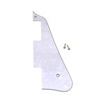Musiclily Epiphone Les Paul için Elektro Gitar Pickguard Standart Modern Stil, 4Ply İnci Beyaz