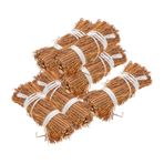 MUSISALY 6pcs Mini Samanlık Figürinler El Yapımı Minyatür Saman Balyaları Dollhouse DIY Aksesuarları 6.5cm Kum Masa Dekorasyonları Sahte Saman Balyaları El Sanatları Için