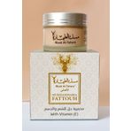 MUSK AL TAHARA Füme oud MİSK Sürülebilir E vitaminli katı Parfüm (EL, YÜZ, SAÇ. PARFÜM VE NEMLENDİRİCİ KREM) 50ML