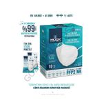 Musk FFP2 10'lu Maske beyaz