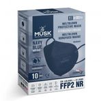 Musk FFP2 Lacivert 10'lu Maske