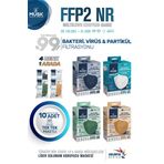 Musk Ffp2 Maske 40 Adet (Lacivert,beyaz,yeşil,taba)