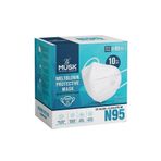 Musk FFP2 N95 100'lü Maske