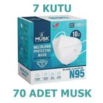 Musk FFP2 N95 70'li Maske