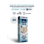 Musk Kf94 Kore Tipi Ffp2 Maske Krem Renk 10 Adet