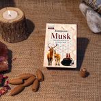 Musk Kokulu Geri Akış Cones Tütsü - standart