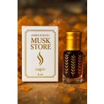 MUSK STORE Amber Parfümü Alkol Içermeyen Esansı 6 ml Sıcak, Ve Odunsu Bir Kokuya Sahiptir. Derin Ve Zarif Koku
