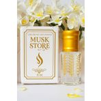 MUSK STORE Beyaz Sandal Kokusu Parfümü Esans Alkol Içermeyen 6ml Sandal Ağacı, Rahatlatıcı Etkisiyle Bilinir