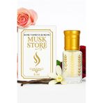 MUSK STORE RSOE VANİLYA KOKUSU Parfümü esans alkol içermeyen 6ml Tatlı ve romantik bir koku
